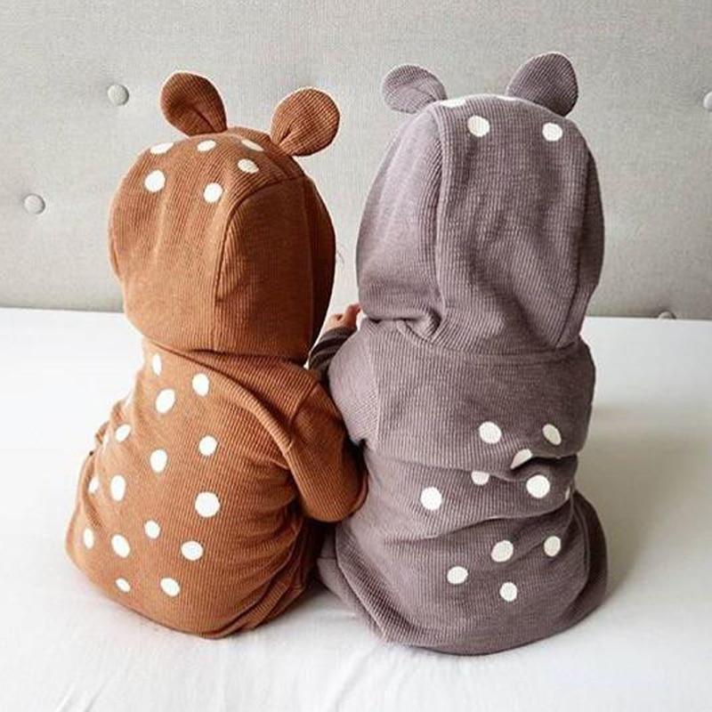 Combinaison bébé Dinosaure et Lapin avec Fermeture Éclair Vêtements Nouveaux-nés Grenouillère Bébés Filles et Garçons Déguisement Enfant Combinaison