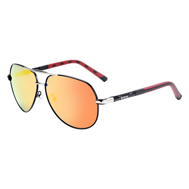 Lunettes de soleil rétro vintage élégantes de luxe pour hommes, de haute qualité, polarisées, de pilote aviateur, rétro classiques, avec protection UV400