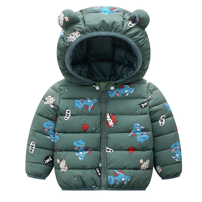 Vestes d'hiver pour bébés filles pour enfants, vêtements d'extérieur à capuche pour nourrissons au design moderne pour filles et garçons printemps automne