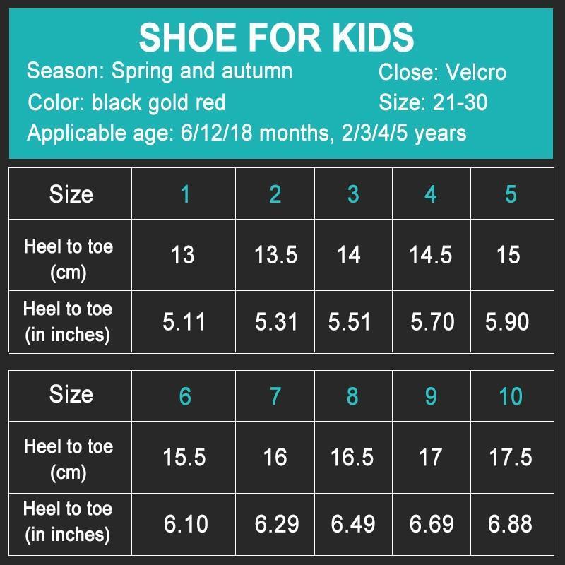 Chaussures de marche souples et décontractées pour bébés et tout-petits, semelle antidérapante, unisexe, noir, rouge, doré