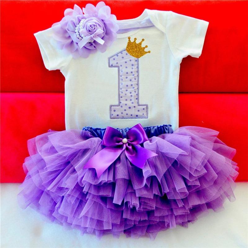 Robe tutu moderne pour bébés filles, tenue de fête 1er anniversaire, costumes de princesse pour filles de 12 mois