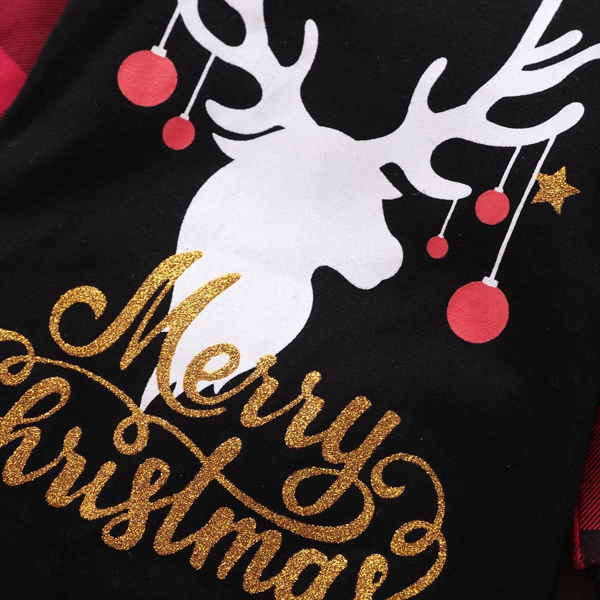 Combinaison de Noël à manches longues pour bébé nouveau-né, barboteuse pour garçons et filles, tenue de bébé avec motif de vacances pour bébés garçons et filles