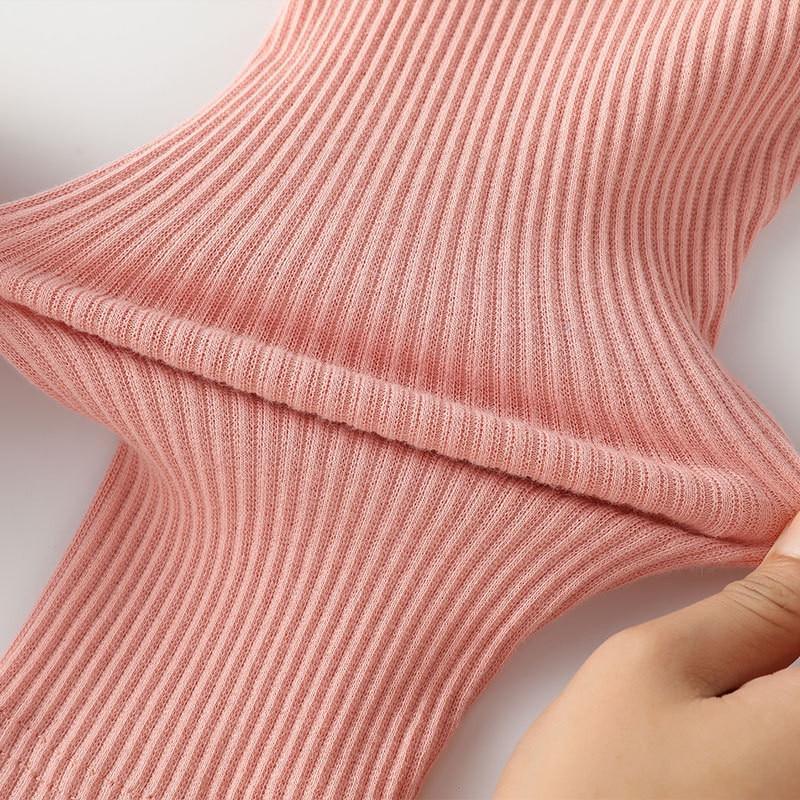 Leggings en coton pour bébé fille, pantalon pour enfants, printemps automne, mode unie, pantalon long pour enfants