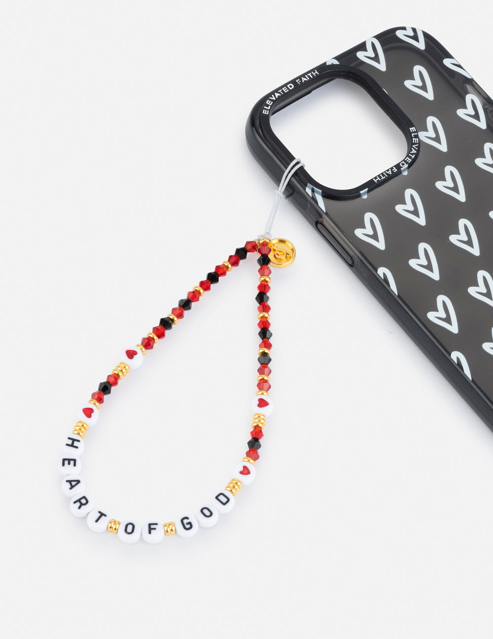 Breloque de téléphone Cœur de Dieu