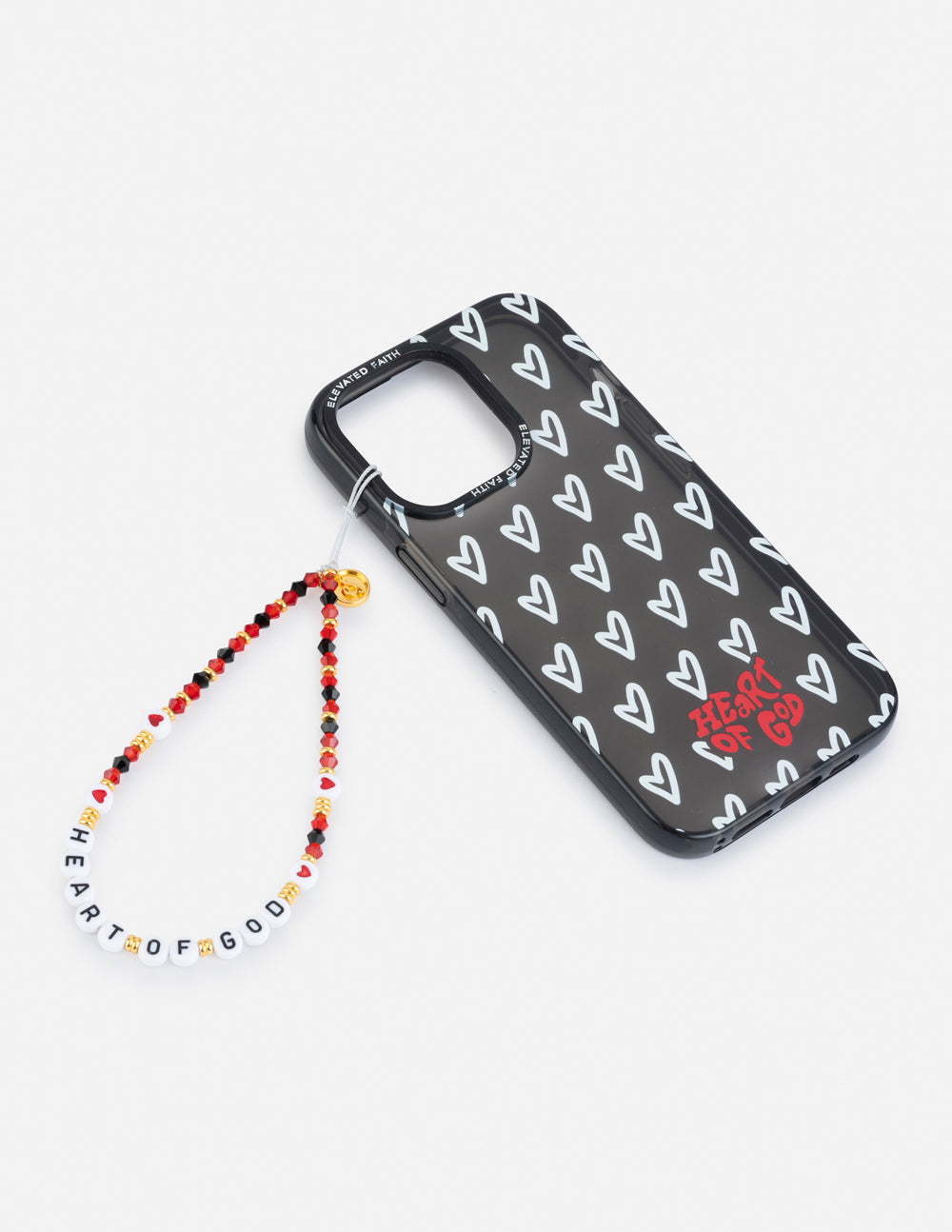 Breloque de téléphone Cœur de Dieu