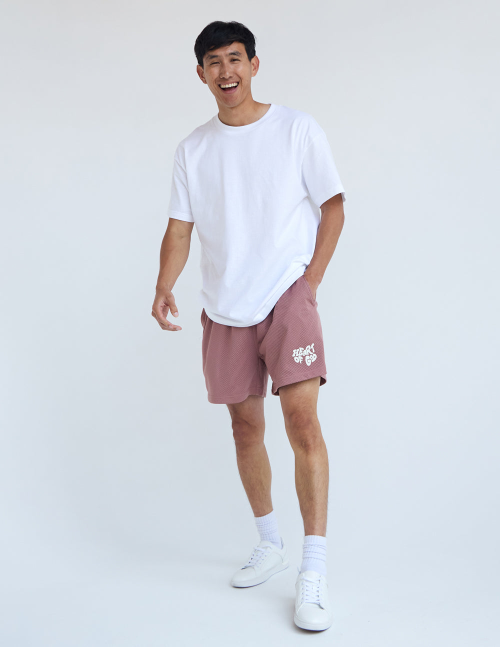 Short en maille unisexe Heart of God