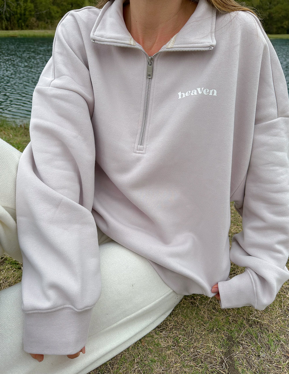 Demi-zip femme Heaven