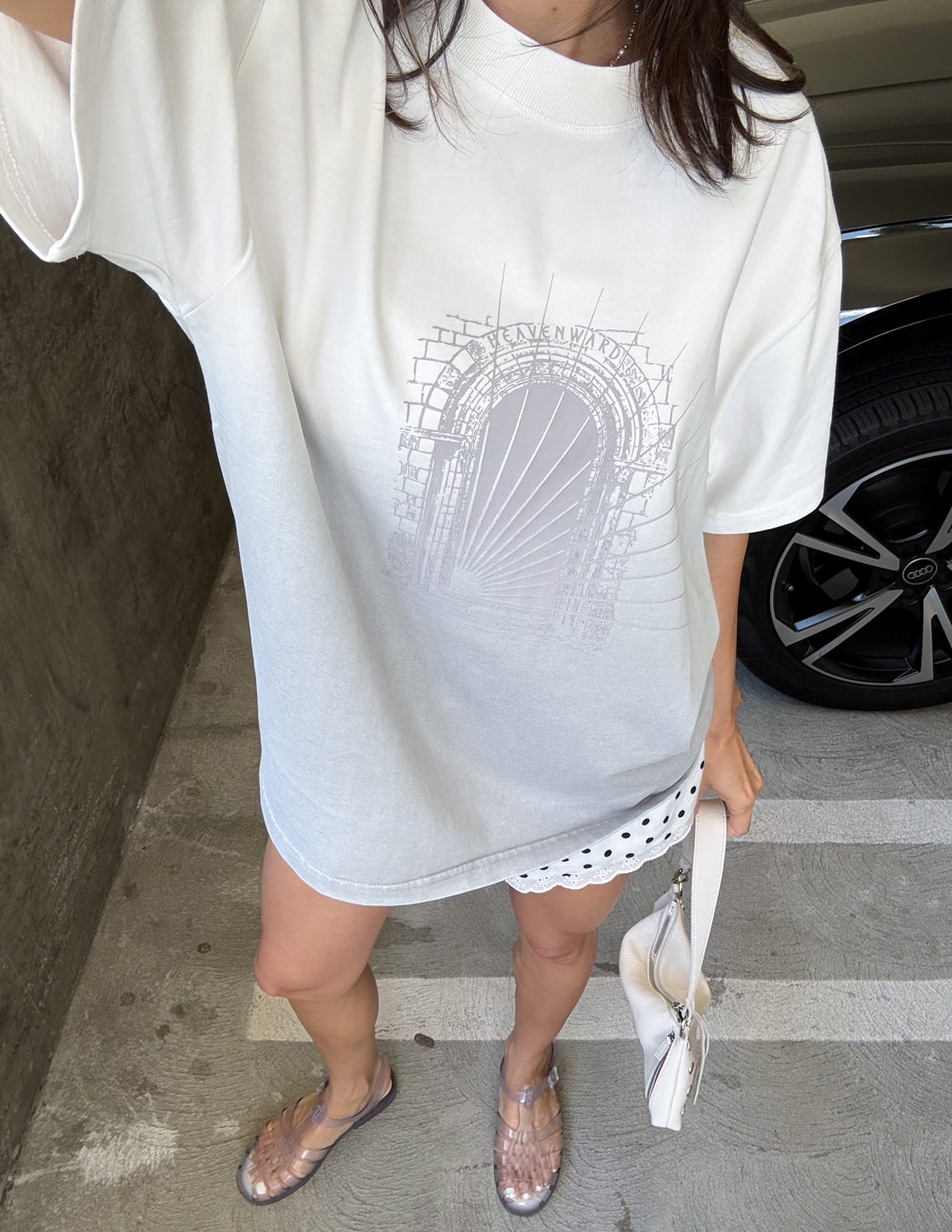 T-shirt poids lourd Heavenward