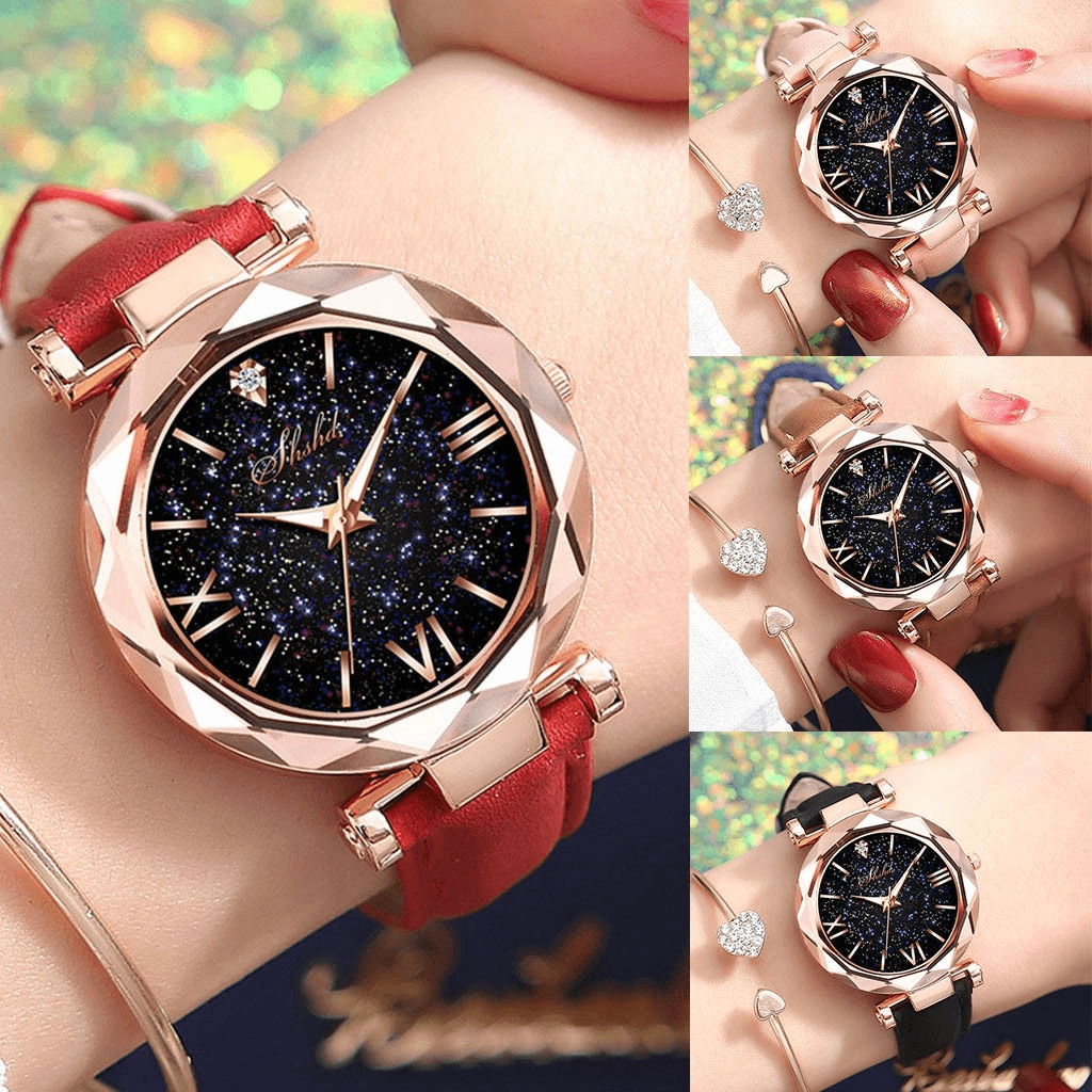 Montres pour femmes, marque de luxe, montre à quartz pour femmes, montres-bracelets mode pour femmes et jeunes filles avec détails fluorescents