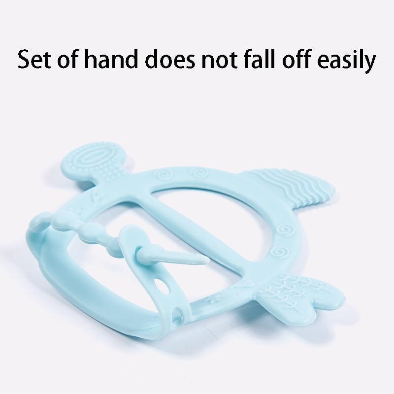Gants de dentition en silicone pour bébé, sucette de soins dentaires pour nouveau-né, jouets de dentition durables pour enfants suçant les doigts, anneau de dentition pour le pouce