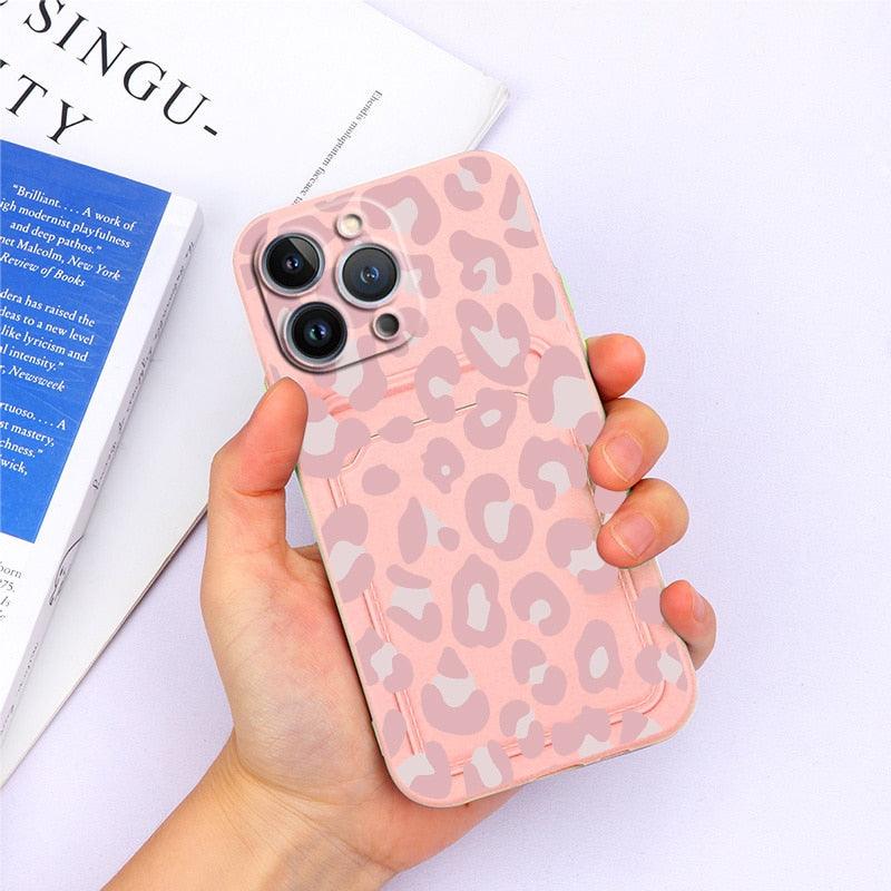 Magnifiques étuis en silicone souple anti-rayures pour iPhone 13 Pro Max. Étui portefeuille en silicone avec porte-cartes pour iPhone 13 Mini, 13ProMax, 13Pro. Étui iPhone avec porte-cartes, motif fleur et papillon.