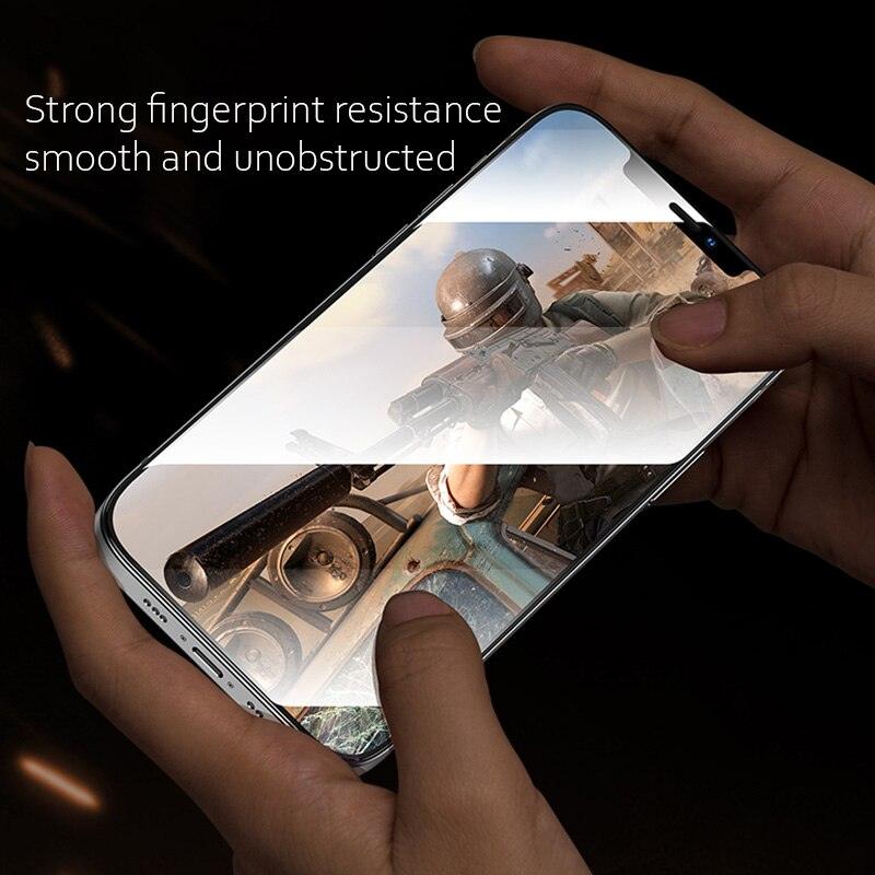 Verre Trempé Protection D'écran 9D Full Cover pour iPhone 7 Plus 8 6 6S 5 XR XS Max Protecteur d'écran en Verre Trempé pour iPhone X Coque Anti-Rayures Installation Facile Sans Bulles Compatible Étui Protection d'Écran en Verre pour iPhone