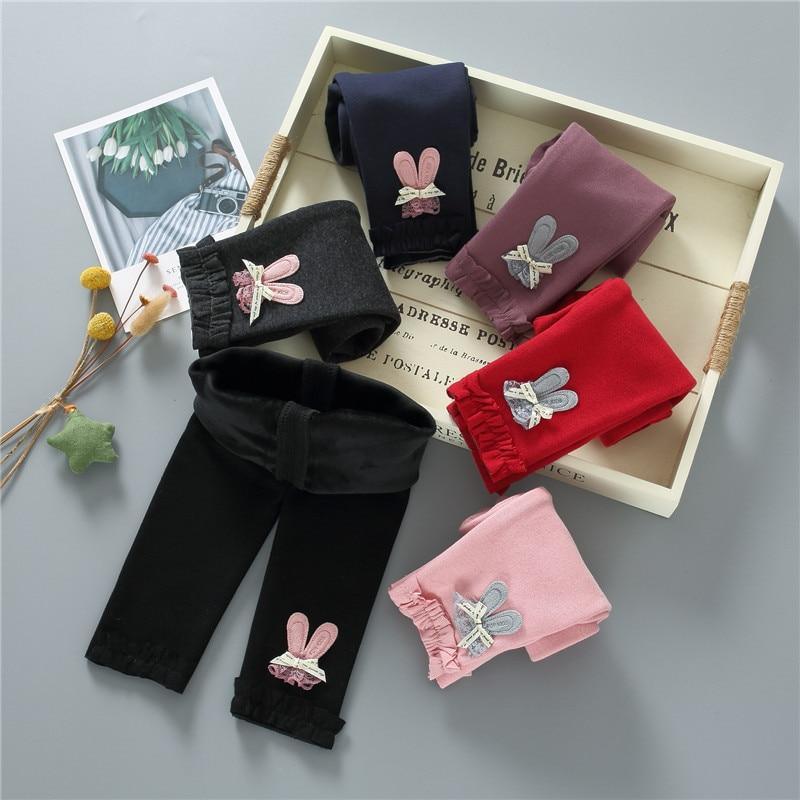 Mode NOUVEAU Pantalon d'hiver pour bébé fille nouveau-né Taille élastique Pantalon long Legging Bébé Vêtements enfants pour bébé