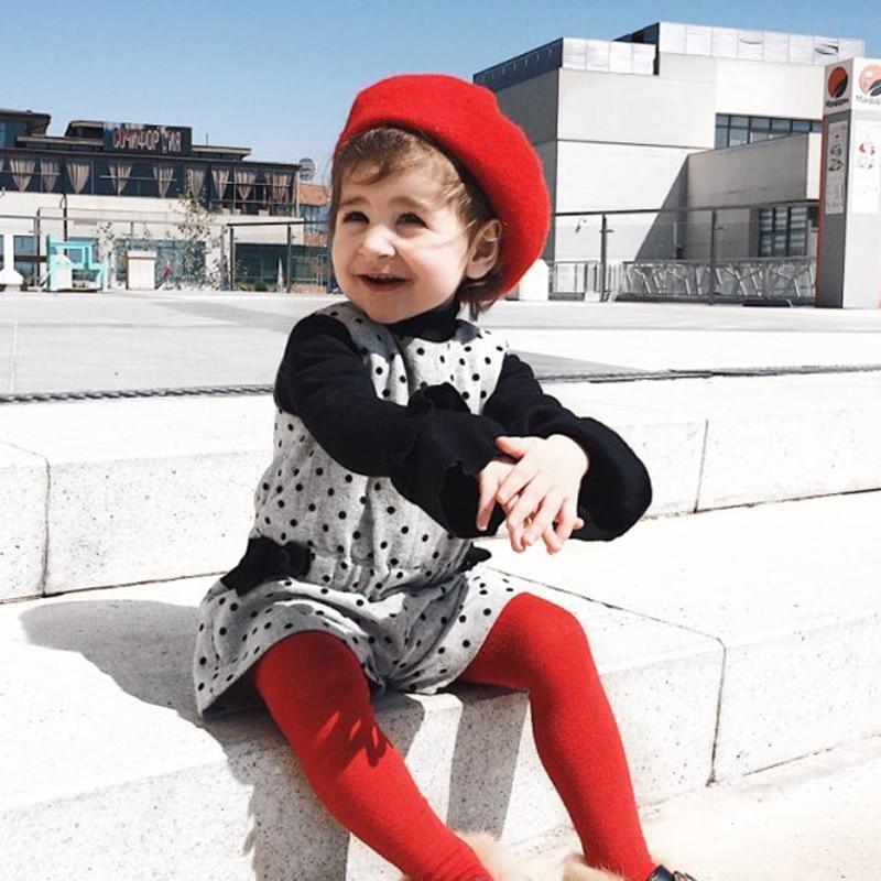 Béret Enfant Fille Chapeau d'Art Moderne Béret Bonbon Casquettes pour Enfants Casquettes Élégantes