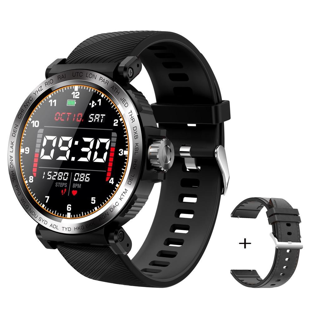 Montre Connectée Sport Étanche IP68 Écran Tactile Homme Femme Moniteur d'Activité Smartwatch pour iOS et Android Pour Hommes et Femmes