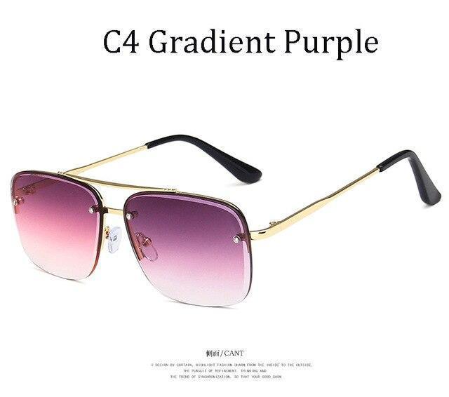 Lunettes de soleil pour hommes de luxe NOUVELLE TENDANCE, design vintage, protection UV400, Oculos De Sol