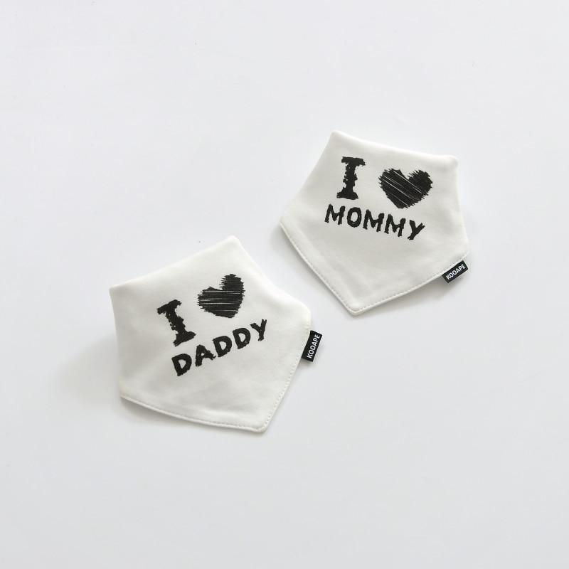 Lot de 2 bavoirs bandana double épaisseur en coton pour bébés, garçons et filles, bavoirs triangulaires, serviette pour nourrissons