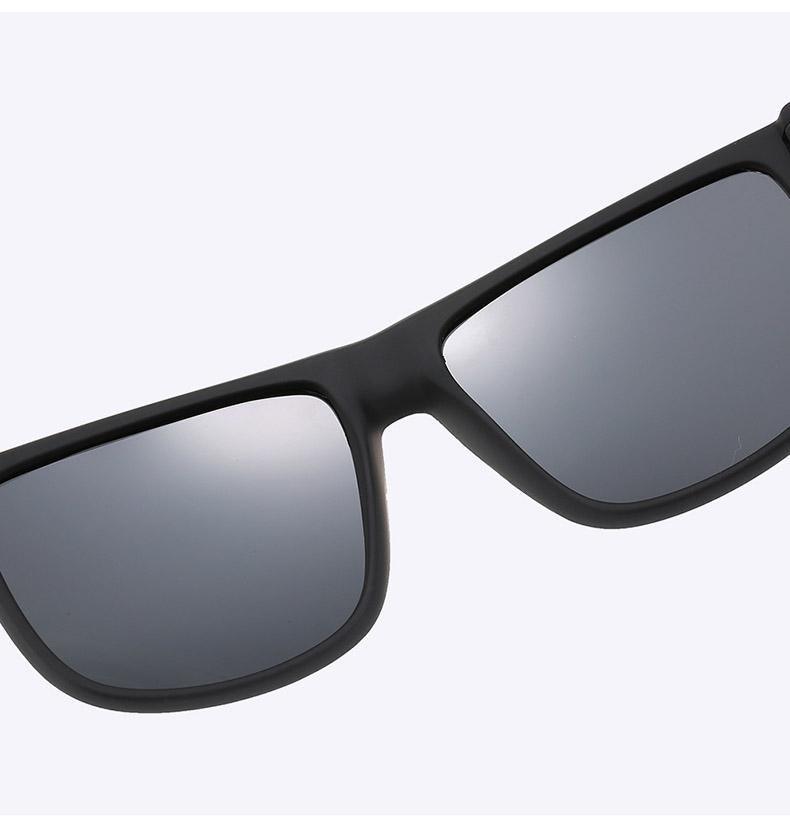 Lunettes de soleil polarisées classiques de marque célèbre pour hommes et femmes, lunettes de conduite miroir, protection UV400, nuances