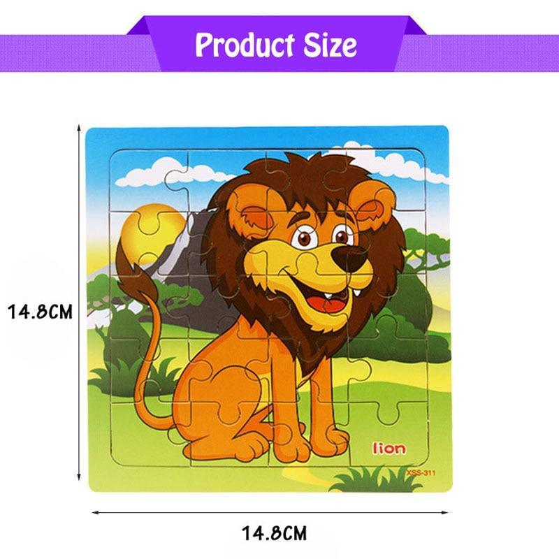 38 modèles de puzzles en bois, jouets animaux/véhicules pour bébés de 2 à 6 ans, jouets éducatifs précoces pour enfants
