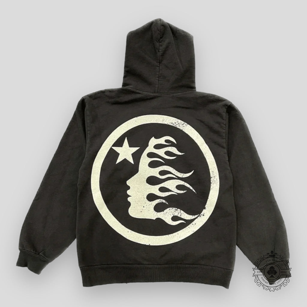 Sweat à capuche Hellstar Basic Logo - Noir