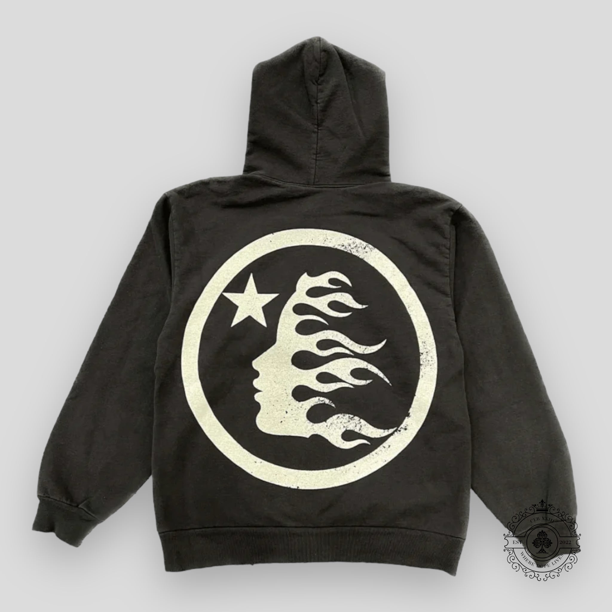 Sweat à capuche Hellstar Basic Logo - Noir
