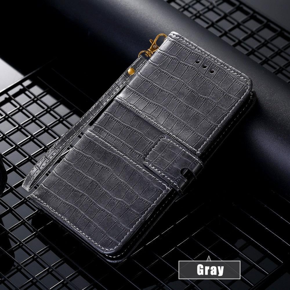 Étui à rabat motif de luxe pour iPhone 13 12 Mini 11 Pro Étui portefeuille en cuir avec support de carte Housse de protection anti-radiation pour iPhone
