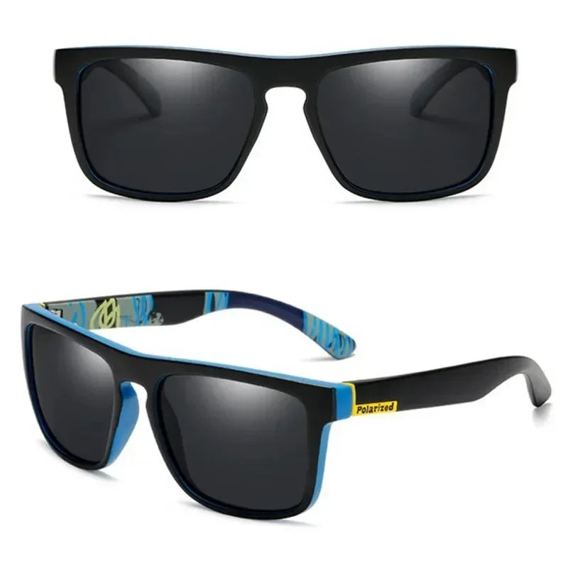 Lunettes de soleil polarisées de luxe pour hommes, de marque de designer, style rétro, pour l'extérieur, la conduite, la moto, le cyclisme