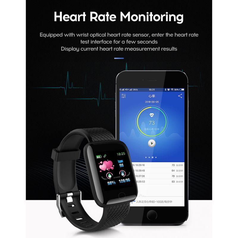 Montre intelligente moderne NEUVE avec moniteur de fréquence cardiaque, tension artérielle et bracelet sport pour systèmes Android