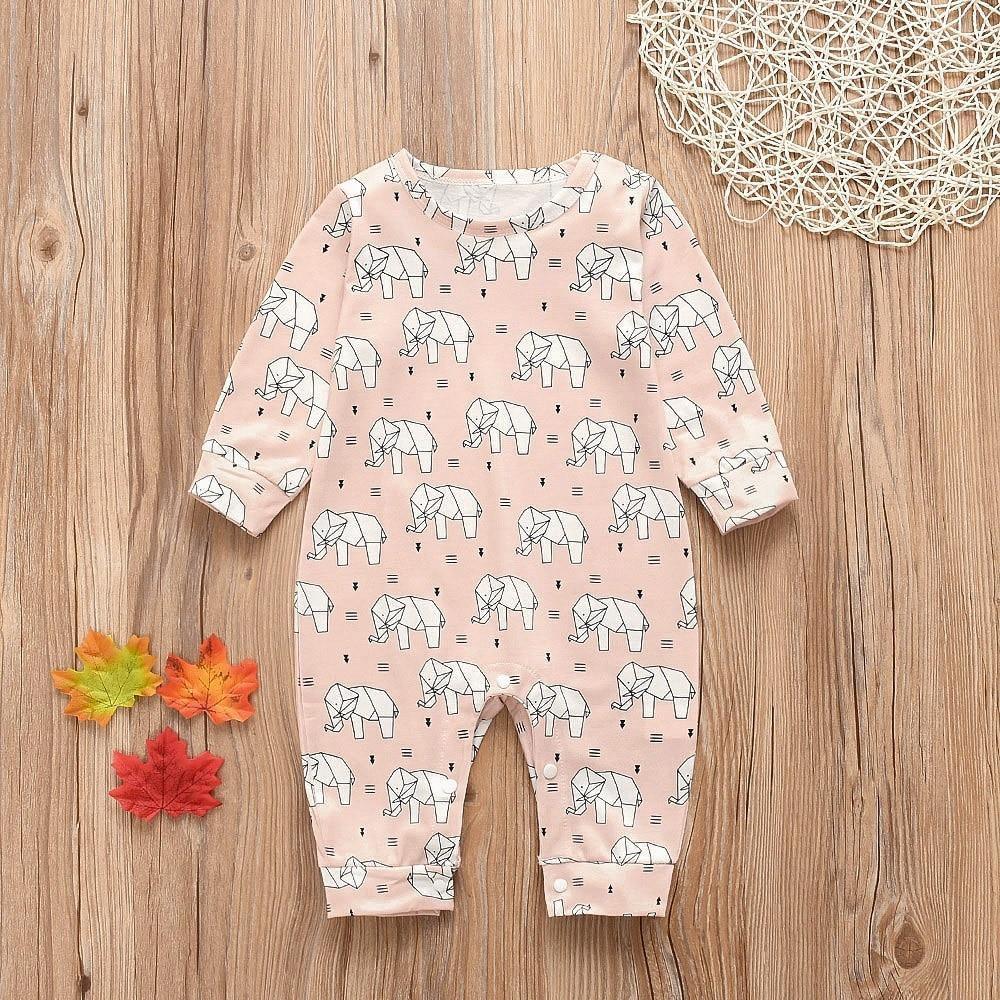 Grenouillère bébé garçons filles barboteuse florale dinosaure voiture imprimée manches longues coton barboteuse combinaison enfant pour enfants