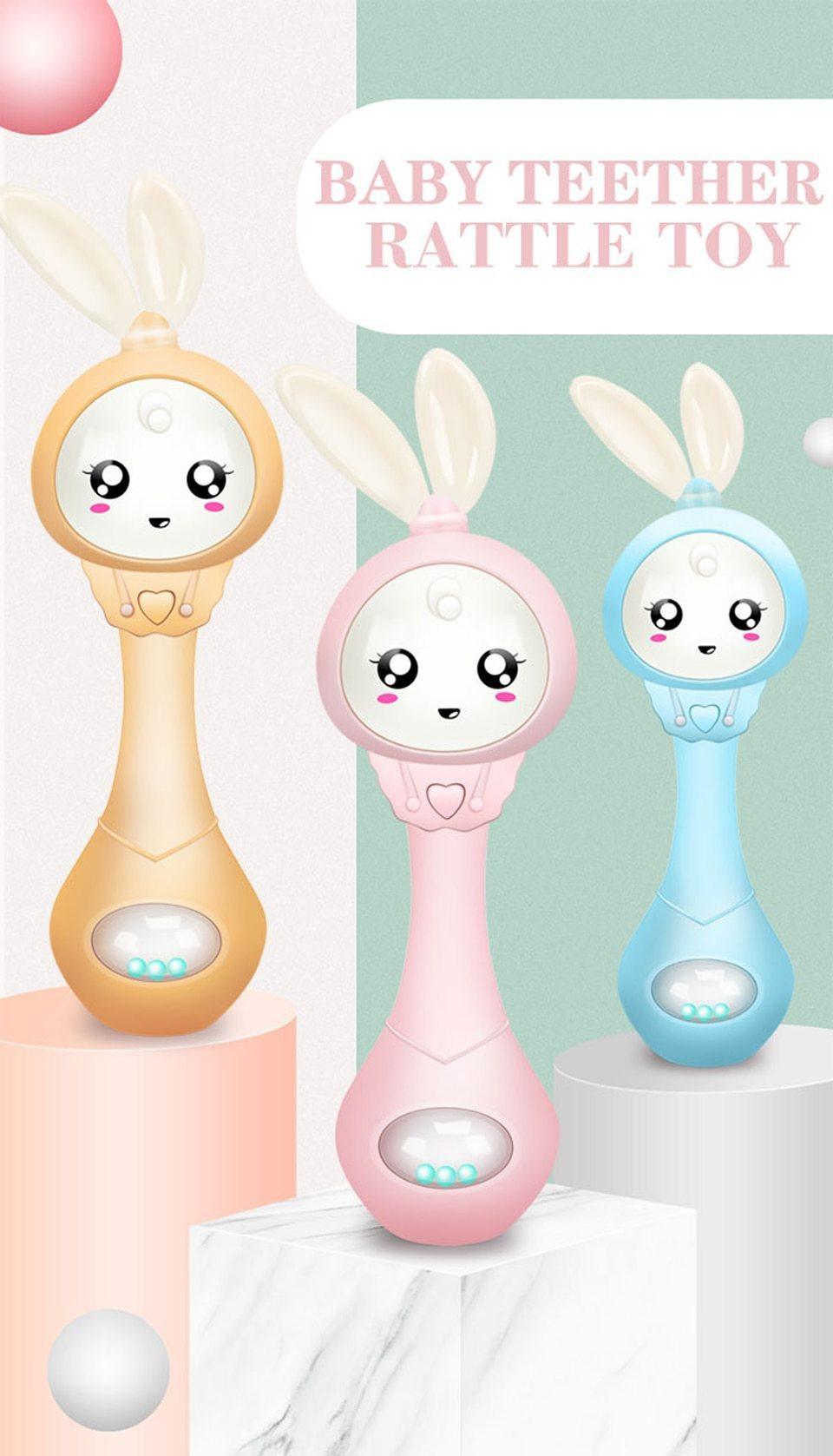 Jouet hochet de dentition musical pour bébé pour l'éducation des enfants, clochette de lit, landau, jouets pour bébés nouveau-nés