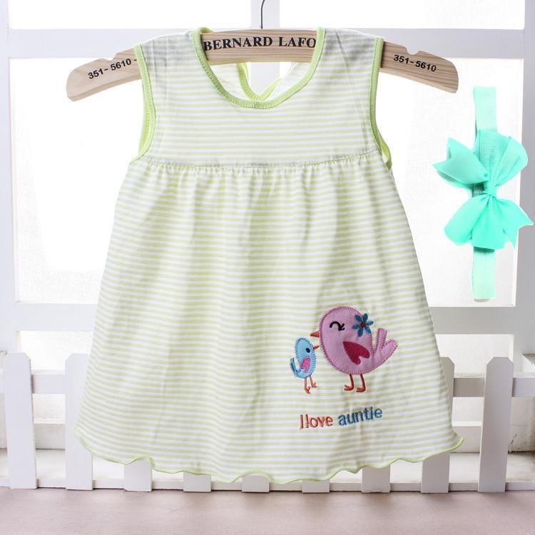 Nouvelle Robe de Princesse d'Été Mignonne pour Bébé Fille avec Bandeau, Design Tutu avec Fleurs