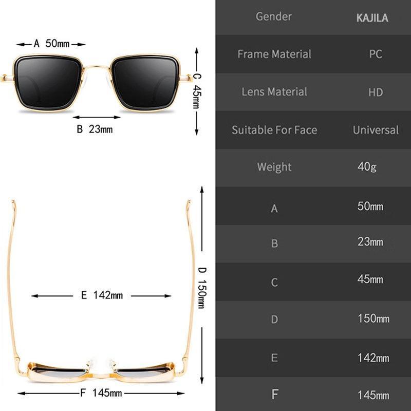 Lunettes de soleil tendance vintage Steampunk pour hommes, monture en métal de forme carrée, lunettes de soleil de marque élégantes et luxueuses au design rétro pour hommes