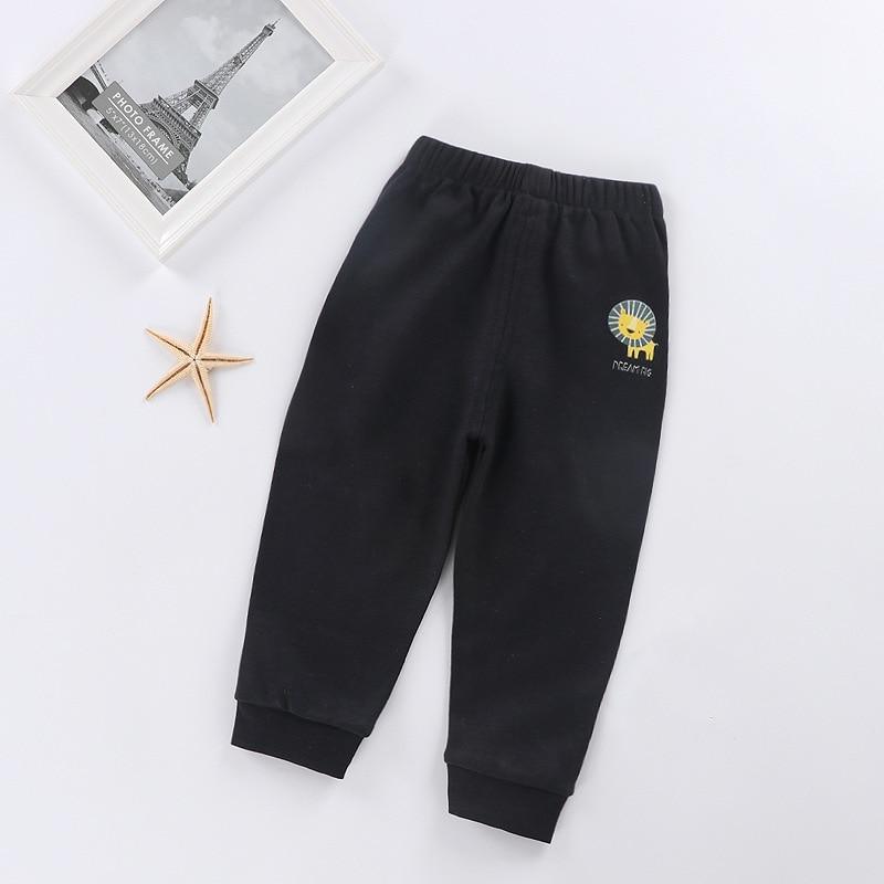 Pantalon d'hiver bébé pantalon fille garçon vêtements enfants pantalon couleur unie pantalon en coton