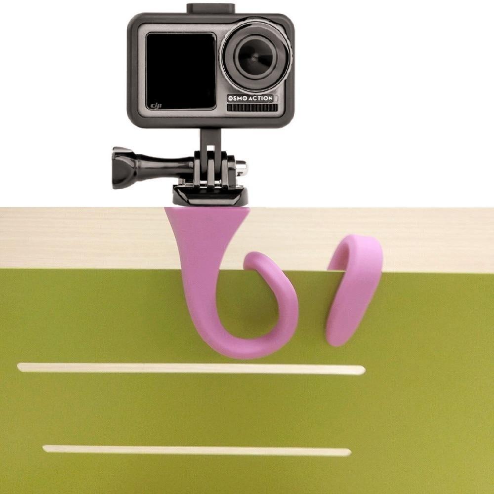 Monopode universel jaune flexible pour perche à selfie, support de téléphone de haute qualité pour appareil photo