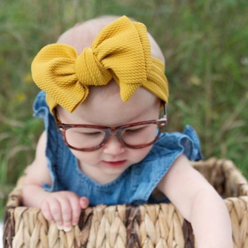 Bébé Nouveau-né Tout-petit Filles Bandeau Lapin Gros Nœud Turban Serre-tête Accessoires de Cheveux Pour Filles Enfants