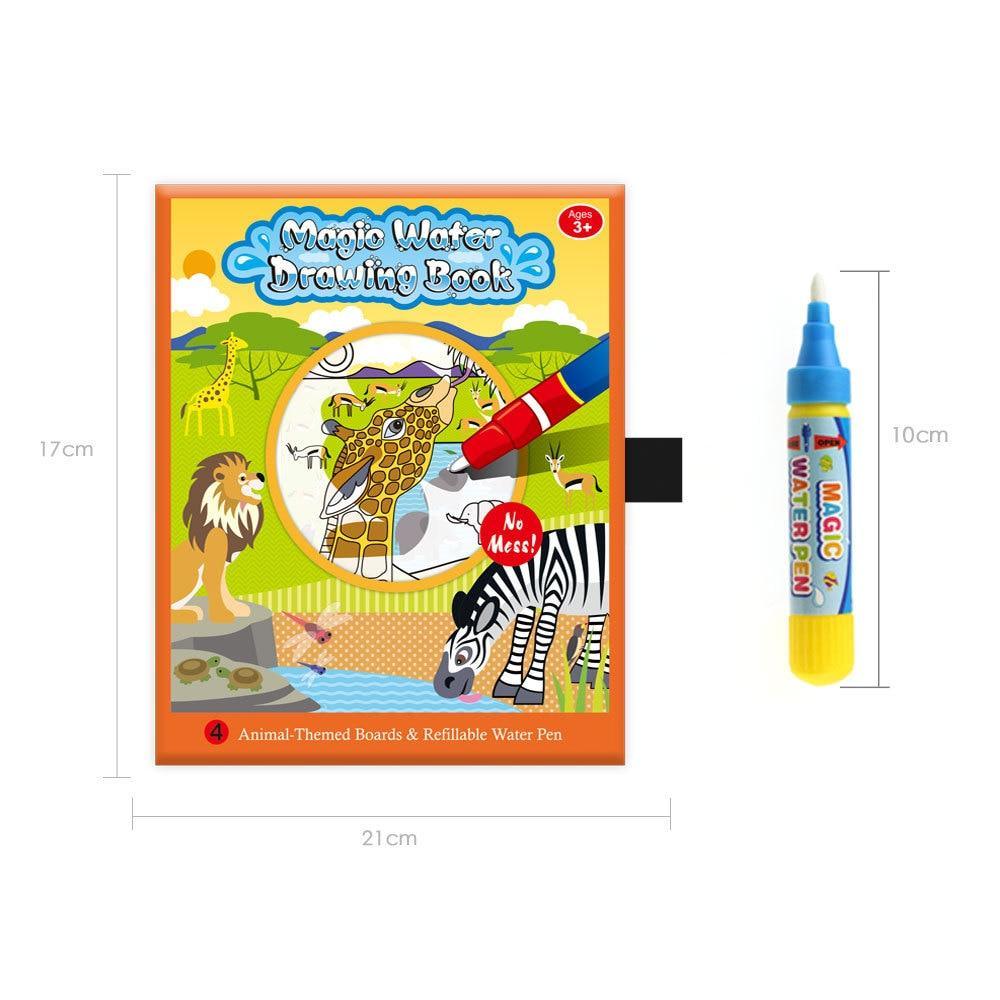 Livres de Dessin Magique, Livres de Coloriage, Doodle et Stylo Magique, Tableau de Peinture, Jouets de Peinture pour Enfants, Cadeaux d'Anniversaire