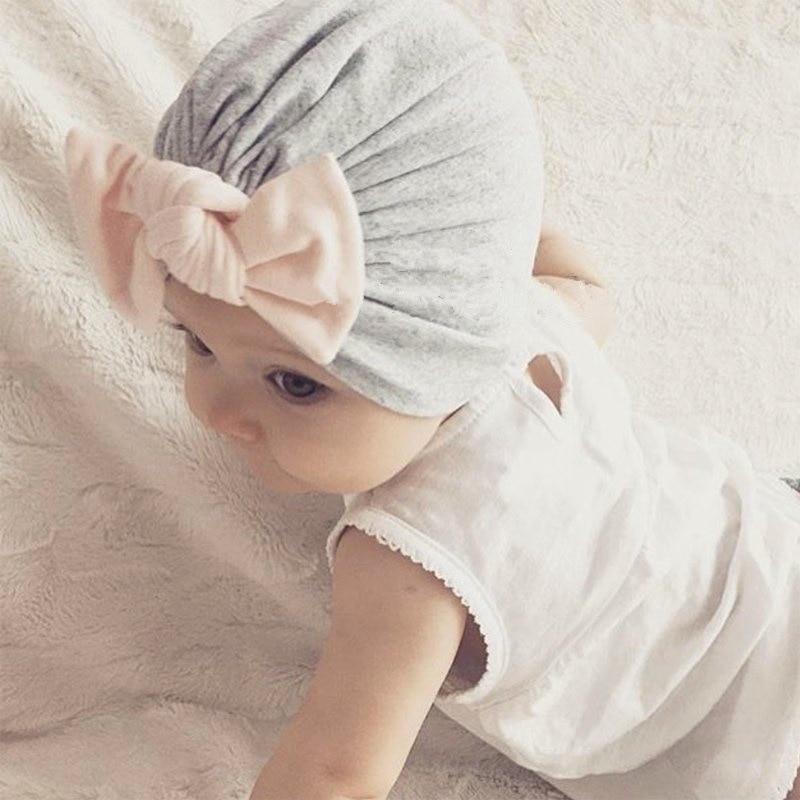 Chapeau de bébé fleur élégant Turban pour tout-petits Bandeaux Chapeau de bébé bonnet pour nouveau-nés Filles