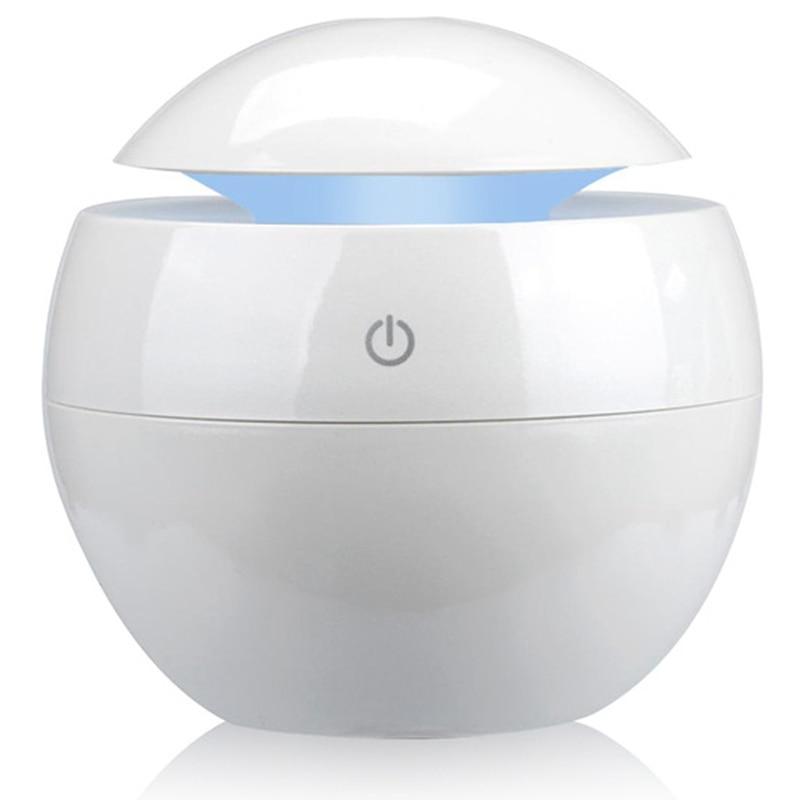 Diffuseur d'huiles essentielles pour aromathérapie, mini humidificateur USB portable à atomisation ultrasonique, humidificateur d'air créateur de brume