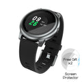 STEVVEX Montre Intelligente Solaire Sport Métal Moniteur Fréquence Cardiaque Sommeil IP 68 Étanche iOS Android Version Mondiale