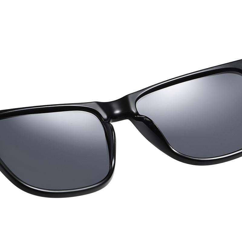 Lunettes de soleil carrées en titane de haute qualité pour hommes, polarisées, avec miroir dégradé, monture en titane TR90, oculos de sol gafas et protection UV400