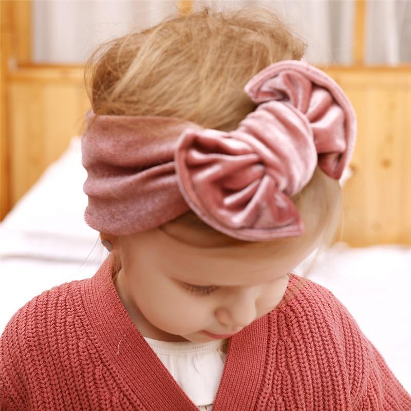 Bandeaux de luxe dorés pour bébés, turbans pour nouveau-nés, bandeaux élastiques pour nourrissons et tout-petits, accessoires pour cheveux de bébés filles