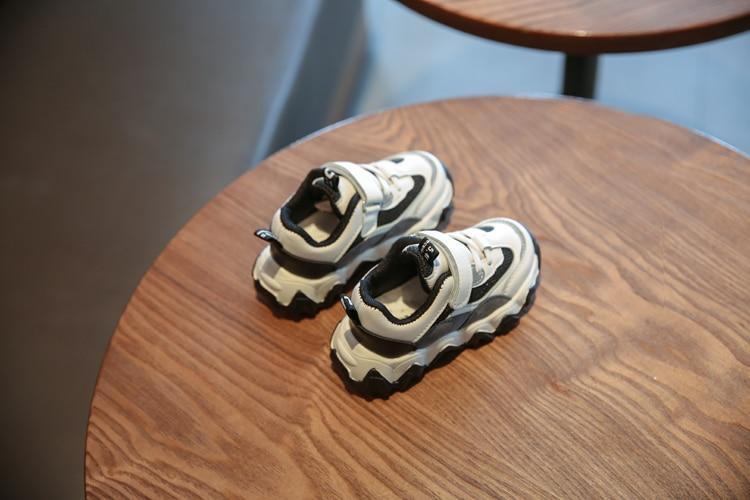 Chaussures de sport respirantes décontractées pour garçons Baskets pour enfants Chaussures de course pour bébés filles Chaussures en maille et toile