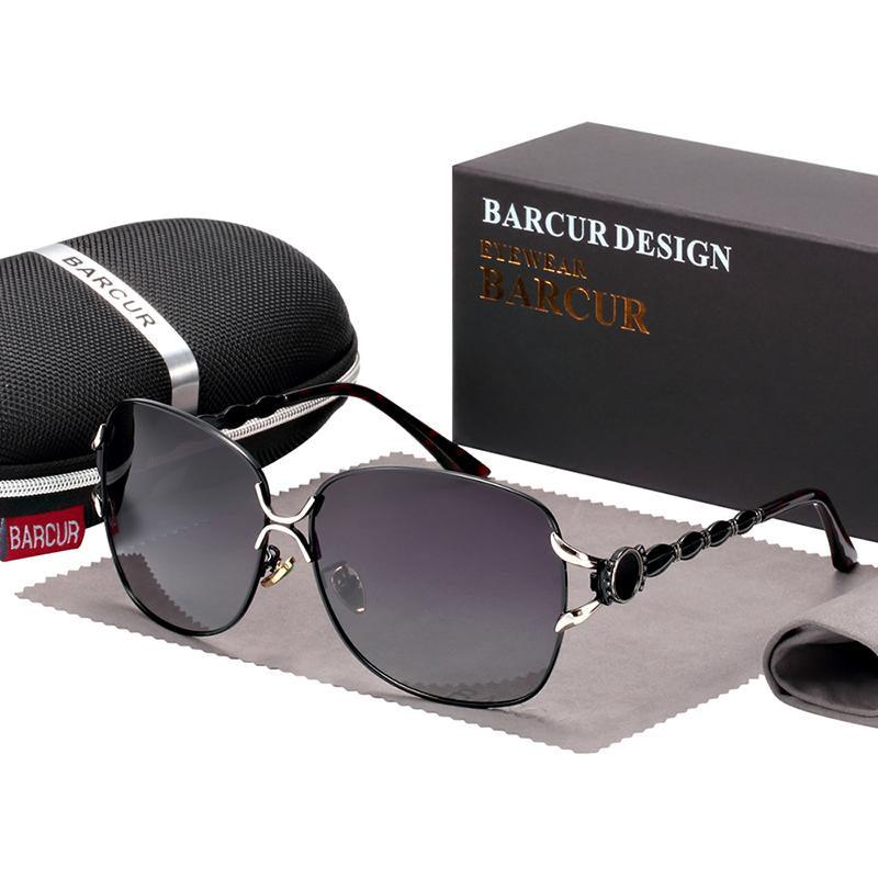 Élégantes Nouvelles Lunettes de Soleil Polarisées de Luxe pour Femme Nouvelles Tendances pour Dames Oculus de Sol