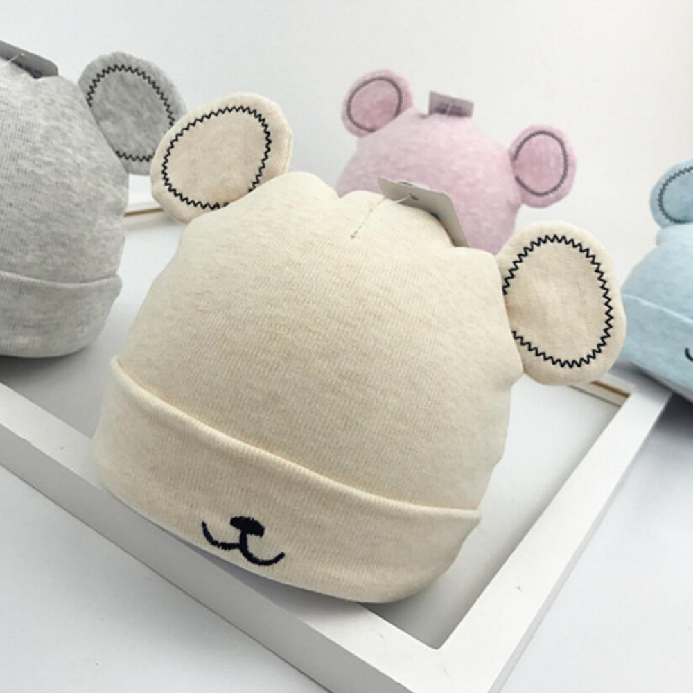 Bonnet bébé moderne tout-petits filles garçons oreilles casquette en peluche hiver chaud ours mignon oreilles casquette en peluche bonnet