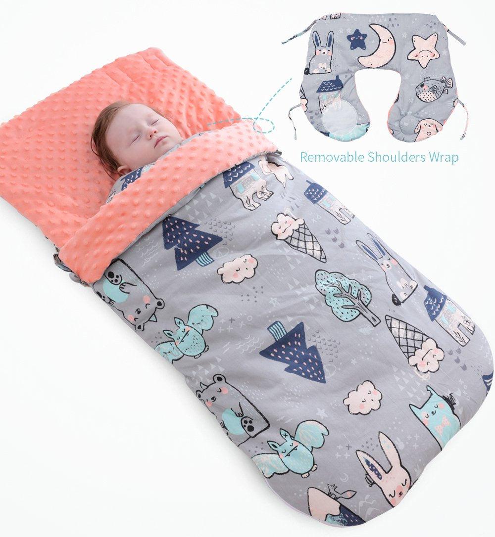 Nouveau-né Bébé Enveloppe Cocon Modèle Sac de couchage Enfant Garçon Fille Enfants Gigoteuse Couverture d'emmaillotage Pour Bébé Enfants
