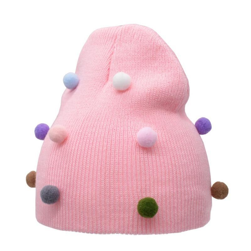 Bonnets en tricot doux et chaud pour bébés filles et garçons, collection hiver, printemps, automne