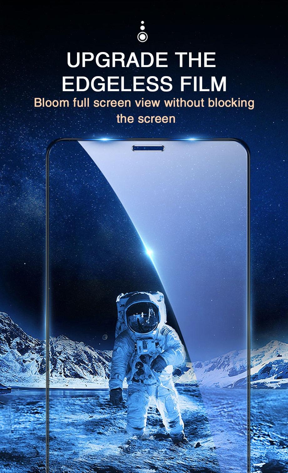 Verre de protection intégral 60D pour iPhone 12 11 13 14 Pro Max XR Film de protection d'écran en verre trempé pour iPhone 11 12 13 14