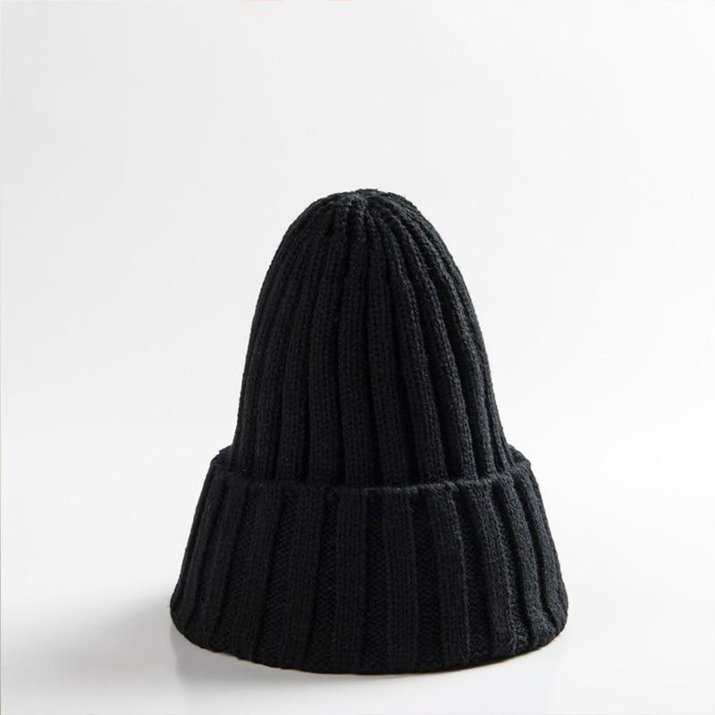 Bonnets Modernes Éléants Couleurs Bonbon Chapeaux Pointus Mignons Automne Hiver Pour Bébés Garçons & Filles Bonnets Chauds Pour Femmes