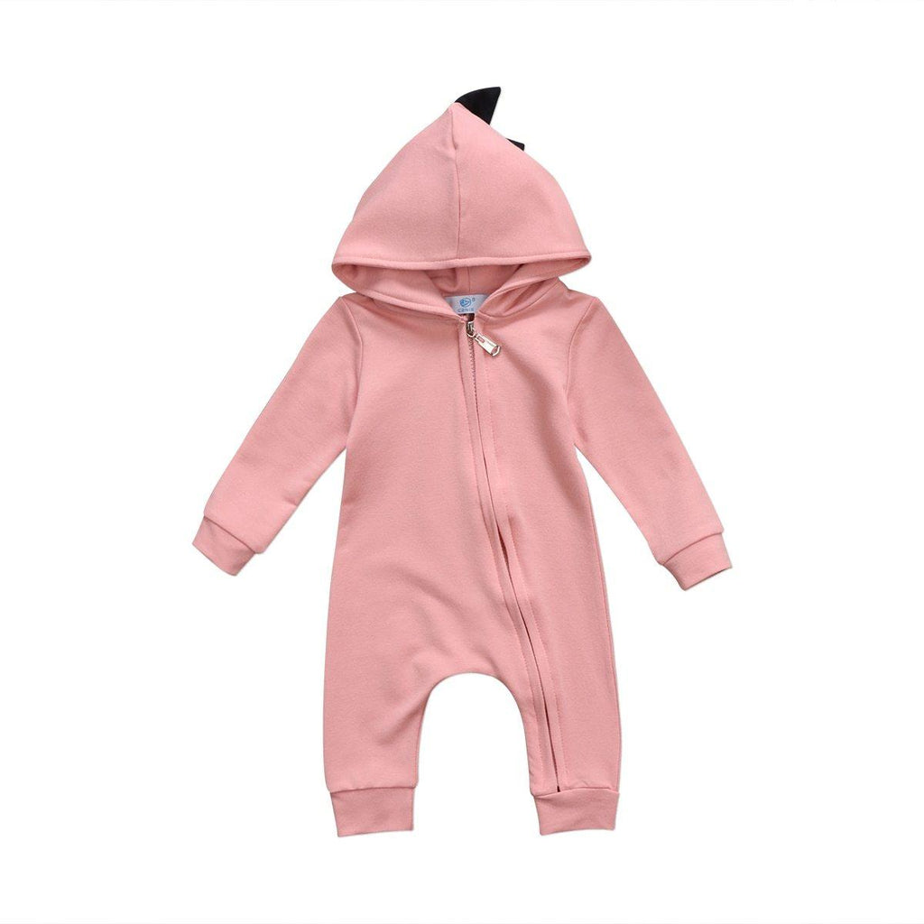 Combinaison bébé Dinosaure et Lapin avec Fermeture Éclair Vêtements Nouveaux-nés Grenouillère Bébés Filles et Garçons Déguisement Enfant Combinaison