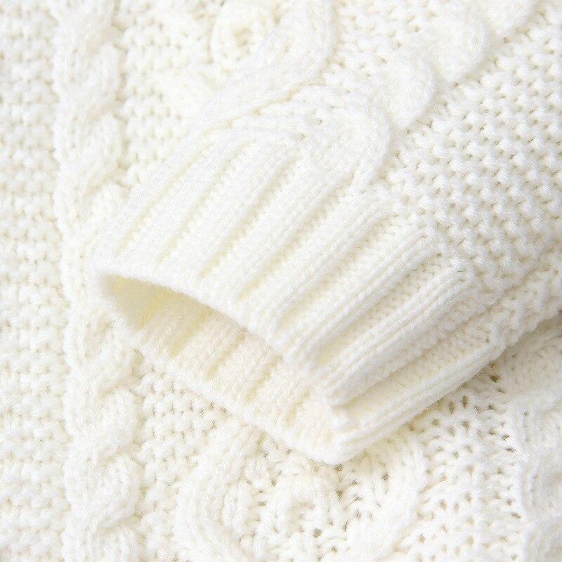 Manteau chaud élégant et moderne pour bébé, grenouillère en tricot à capuche pour nouveau-né, combinaison pour bébé au design moderne